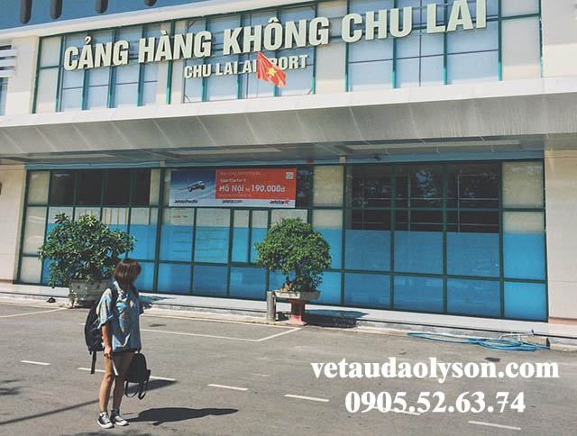 Sân bay Chu Lai đi Lý Sơn