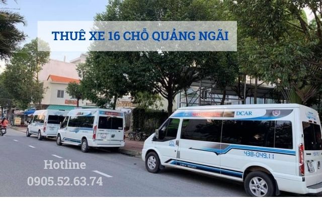 Thuê xe 16 chỗ tại Quảng Ngãi