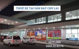 Thuê xe tại sân bay Chu Lai